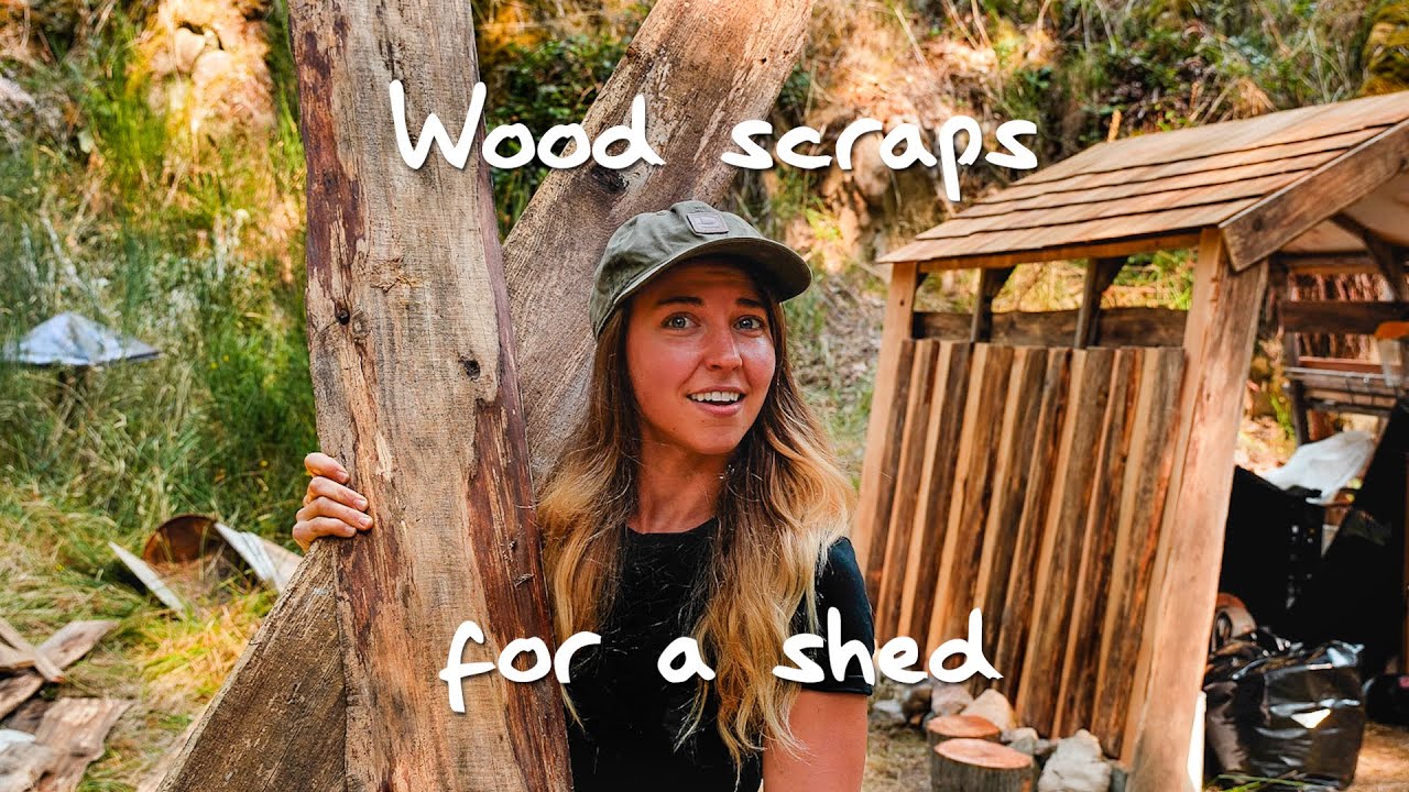 Using Community Wood Scraps to Build a Shed