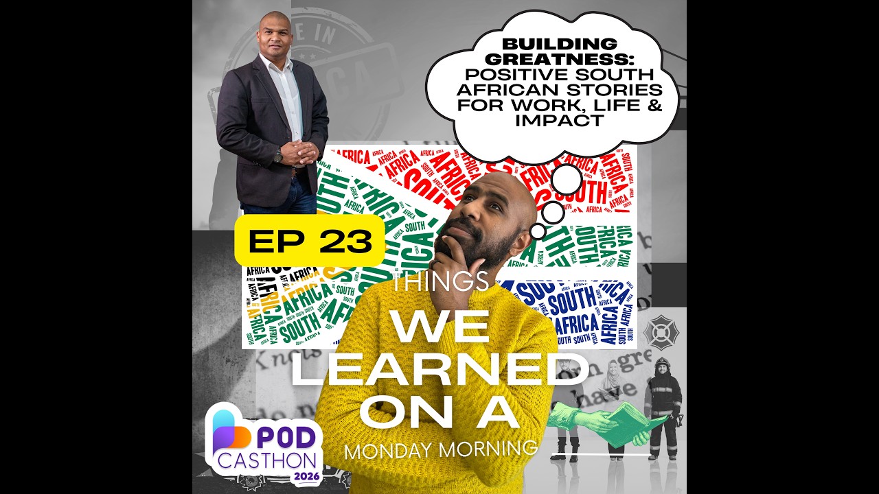 Ep 23: Positive South African Stories | How to Build Greatness in Business & Life