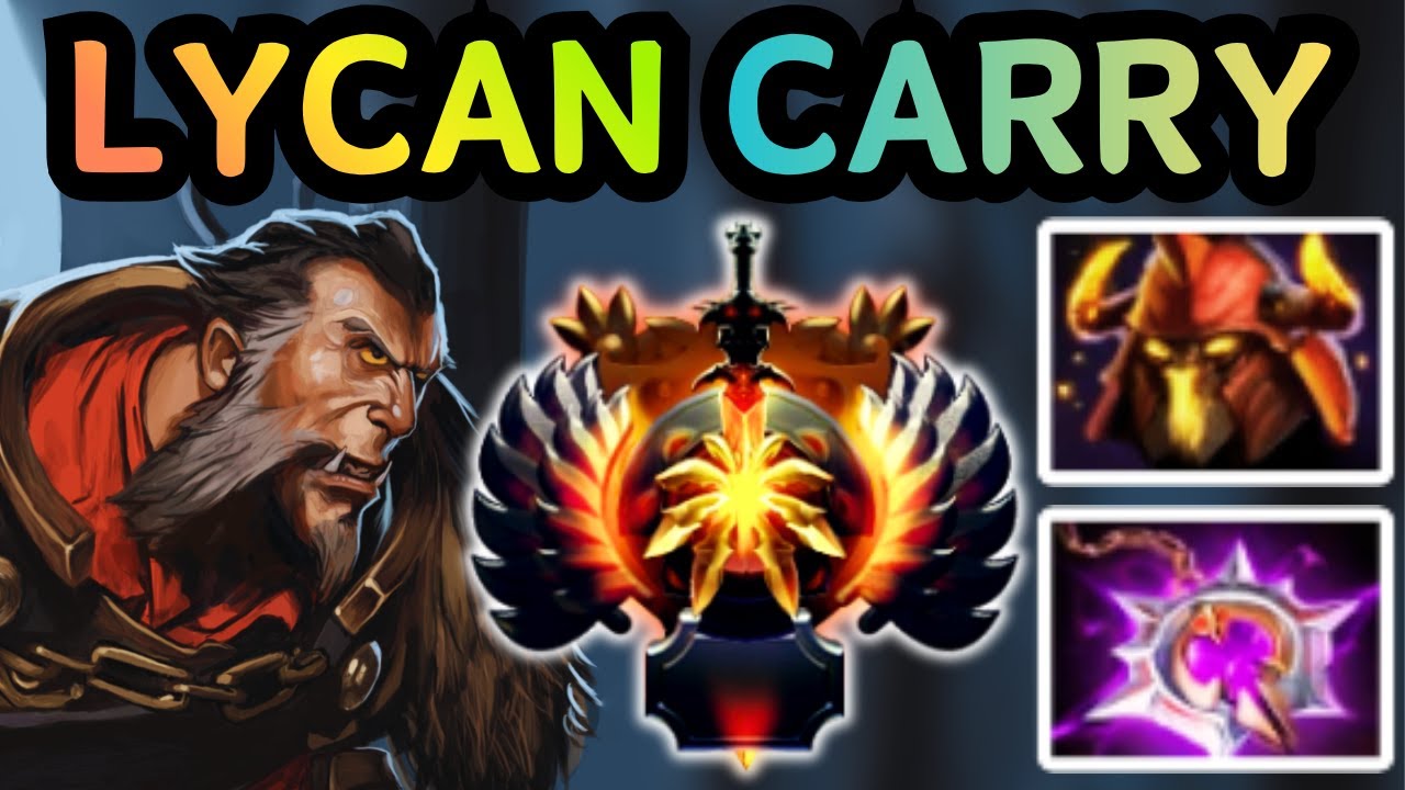 🔥 LYCAN CARRY SAFELANE &mdash; PURE DOG ENERGY 🐺 | DOTA 2 🔥