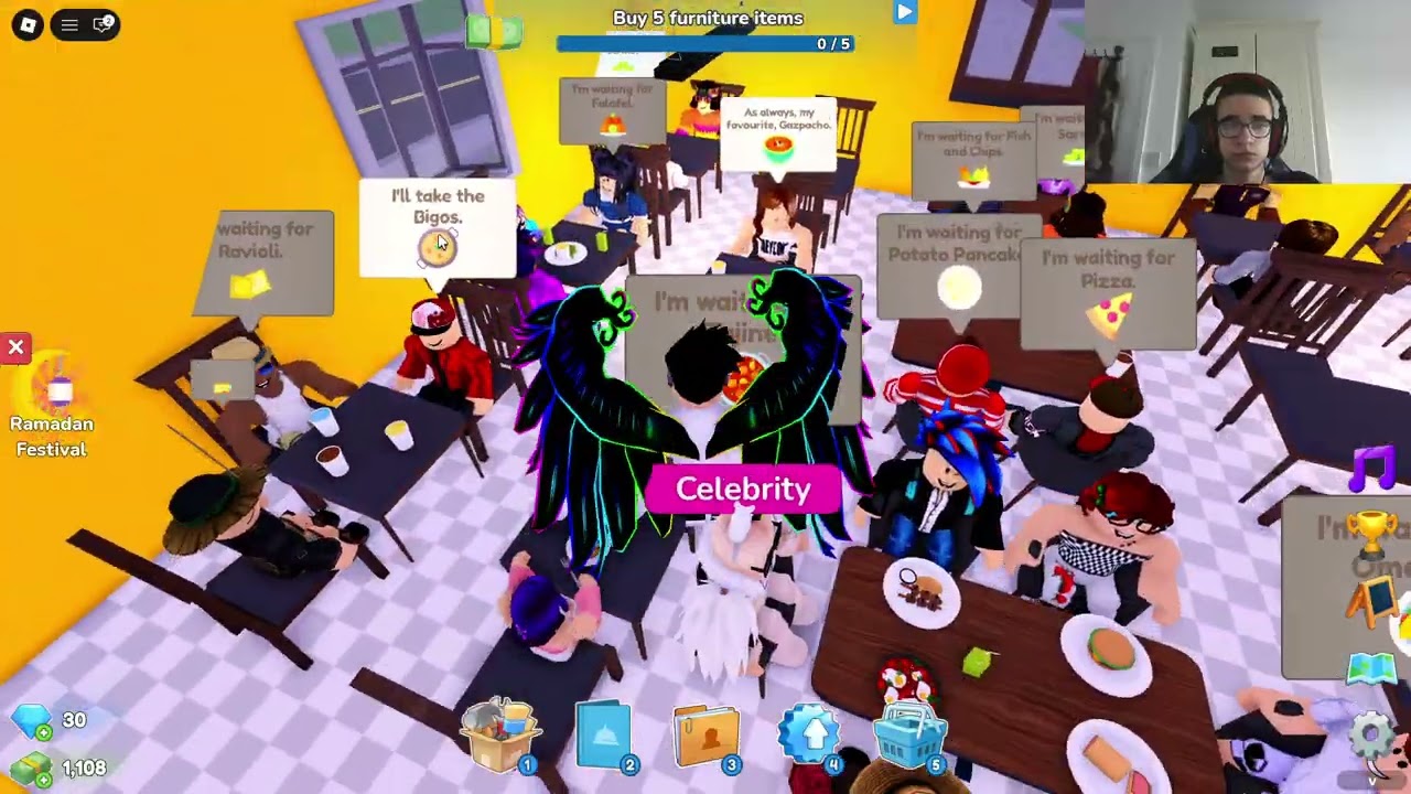 Restaurant Tycoon 3 Ep17, A Celebrity!