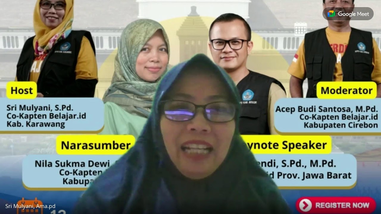 Webinar Seri 52: topik Lab Imajinasi sebagai Media Pembelajarn yang Inovatif dan Menyenangkan