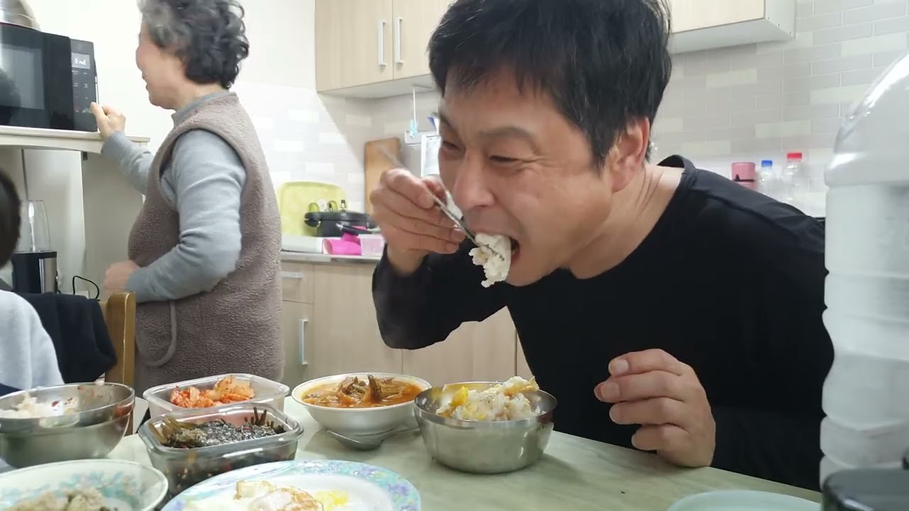 엄마표 김치찌개는 보증수표
