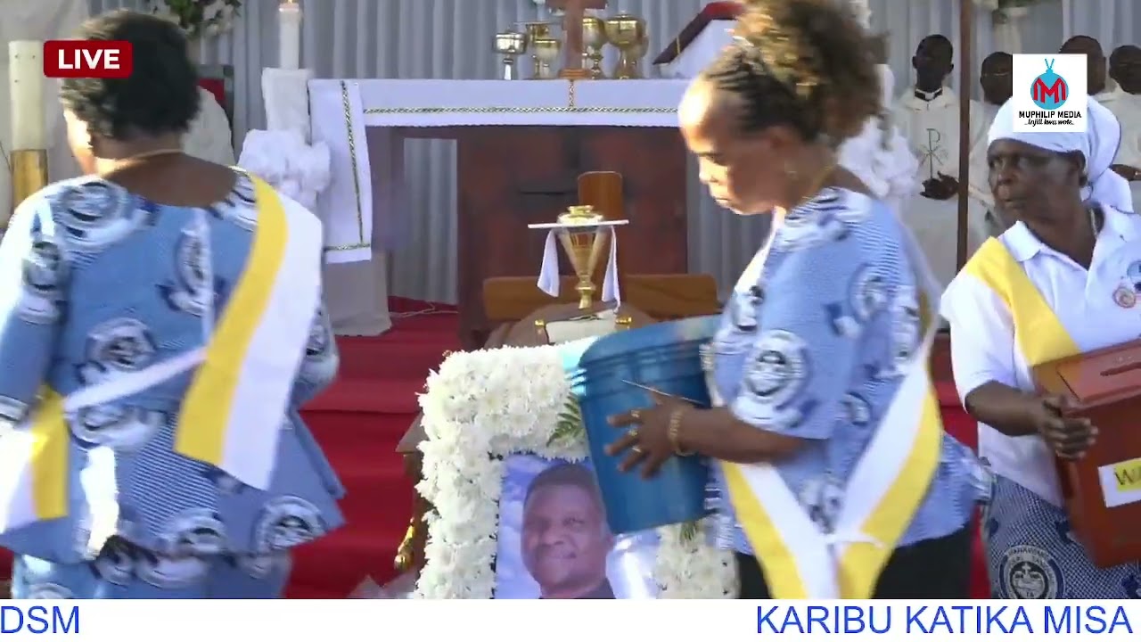 MAOMBI YA KUMUOMBEA MAREHEMU PADRI MBOJE SABUNI PAROKIANI KWAKE IPTL DSM