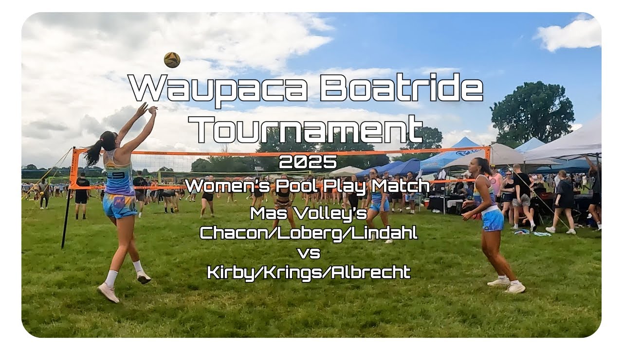 Waupaca Boatride Team Mas Volley vs Kirby/Krings/Albrecht
