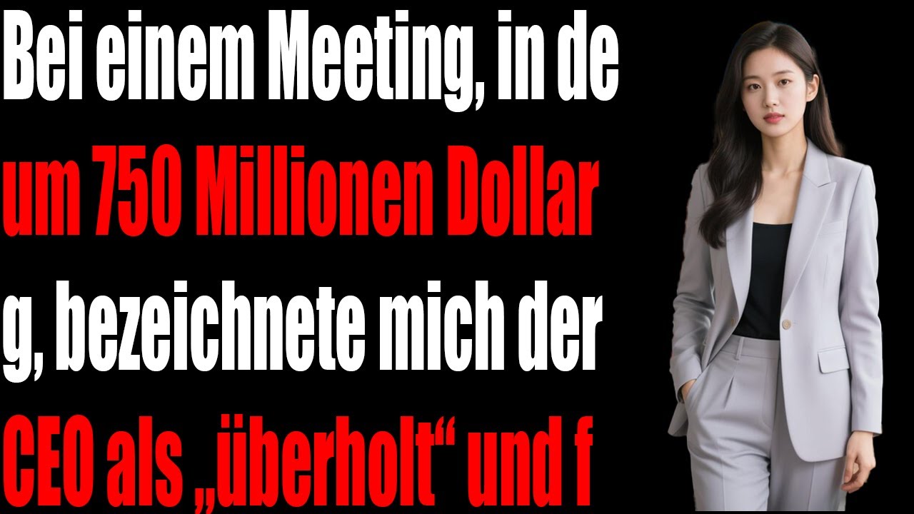 Der neue CEO nannte mich ‚überholt‘ und feuerte mich im Meeting – ich besaß die Patente, der 750-Mi