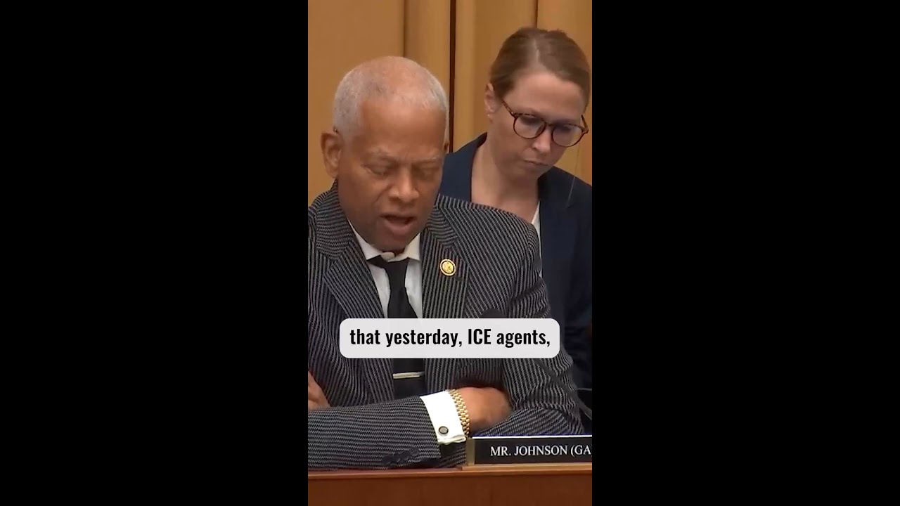 Congressman Hank Johnson Tells GOP To Pass His Bills To Hold ICE Accountable