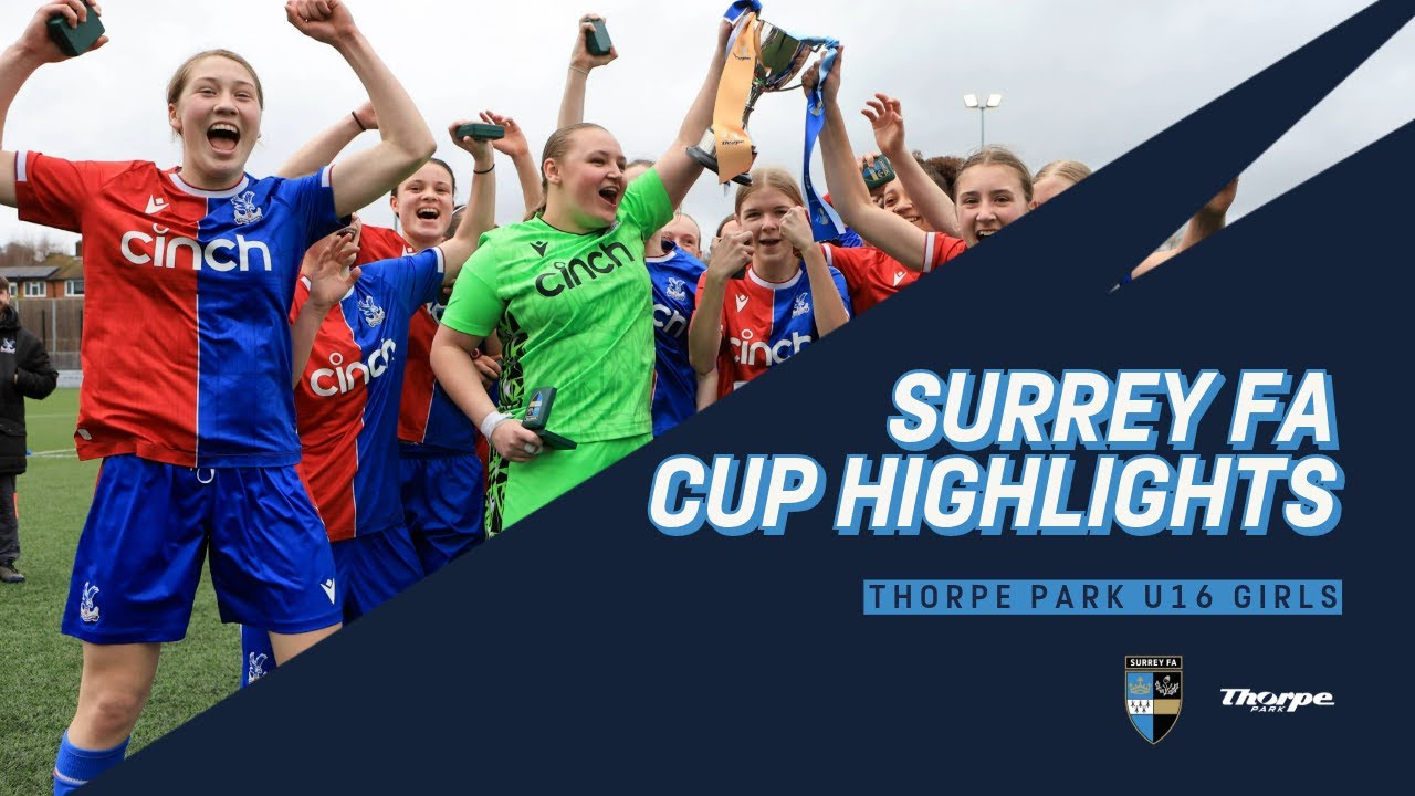 Fleet Town 0 - 8 Crystal Palace | The Eagles retain the Thorpe Park U16 Girls Cup