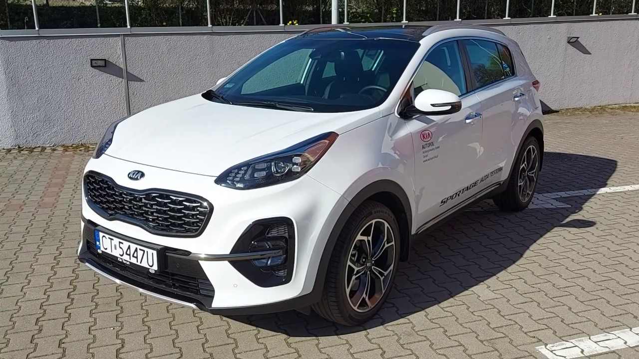 Prezentacja samochodu Kia Sportage 1.6 Turbo 177 KM 7DCT 2WD wersja GT Line+MAX+PNS