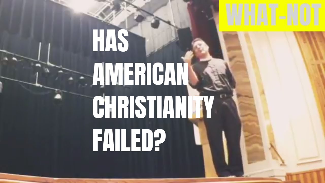 Has American Christianity Failed? Presentation at CU Boulder