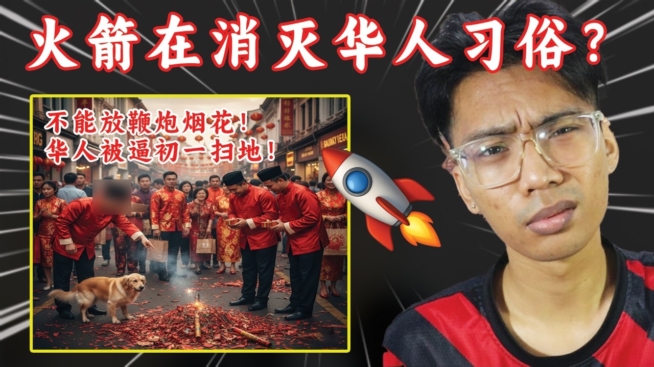 华人传统被改写？！初一不能扫地，如今却被强迫扫地？！连鞭炮烟花都禁？