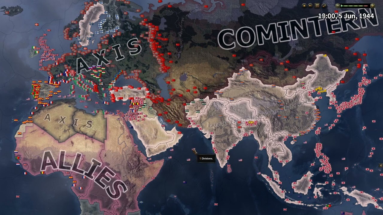 More Puppets for Japan - Hoi4 Timelapse
