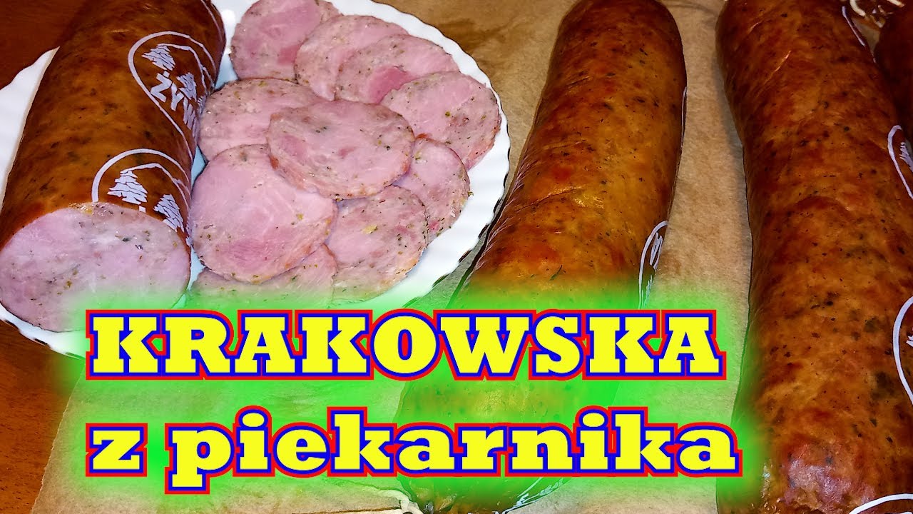 BEZ WĘDZENIA !!! Idealna do KANAPEK !!! Kiełbasa z PIEKARNIKA. Pyszna Krakowska !!!