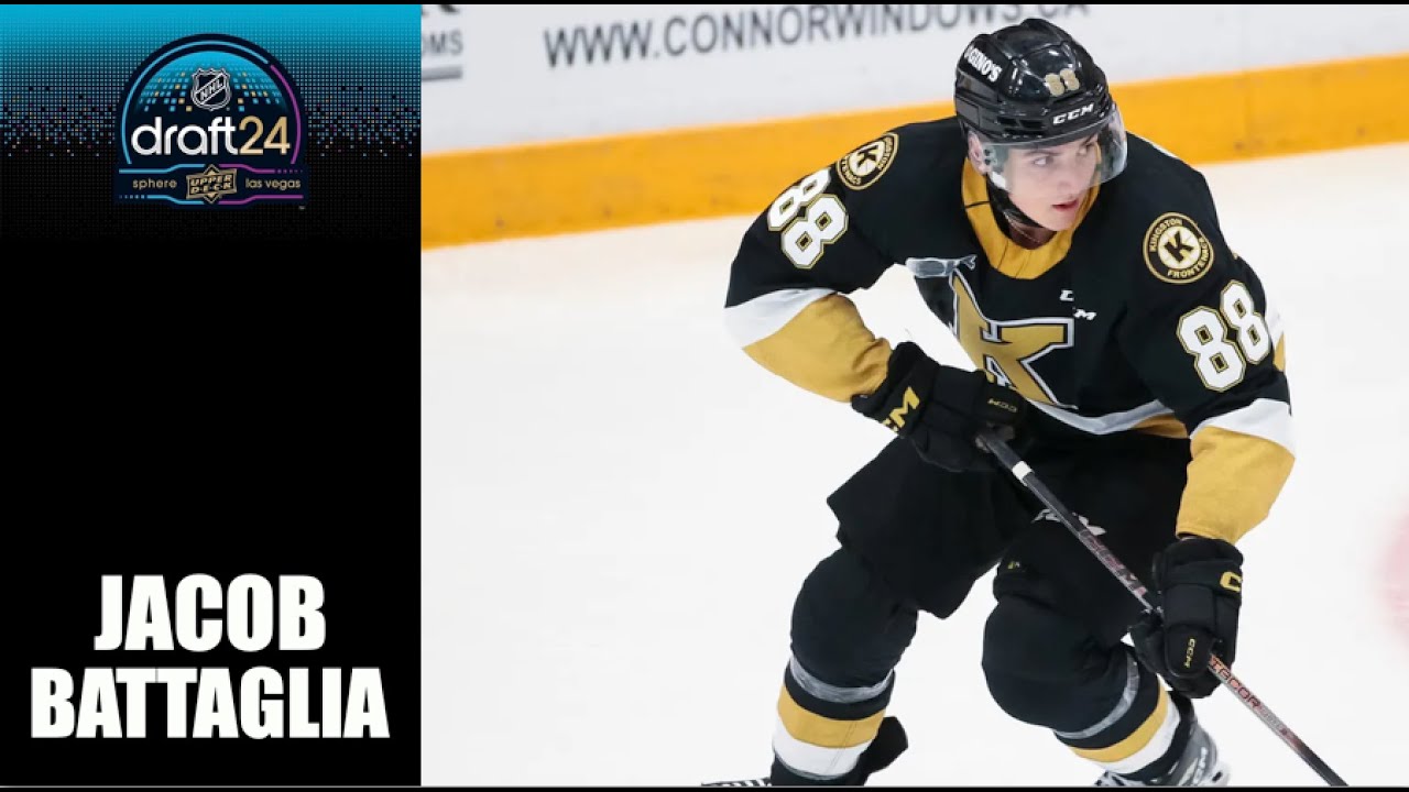 2024 NHL Draft : Jacob Battaglia - 23-24 Highlights