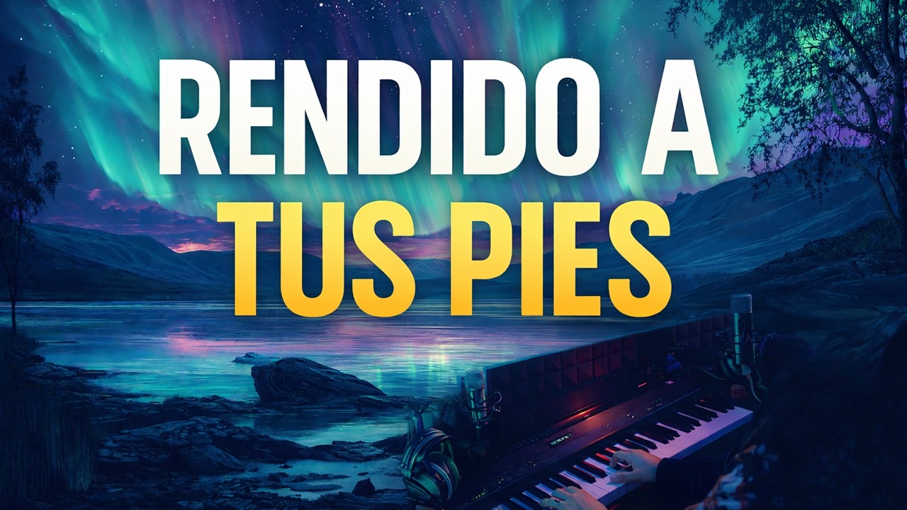 Rendido a Tus Pies | Adoración Profunda que Ministrará tu Vida | Cover Piano