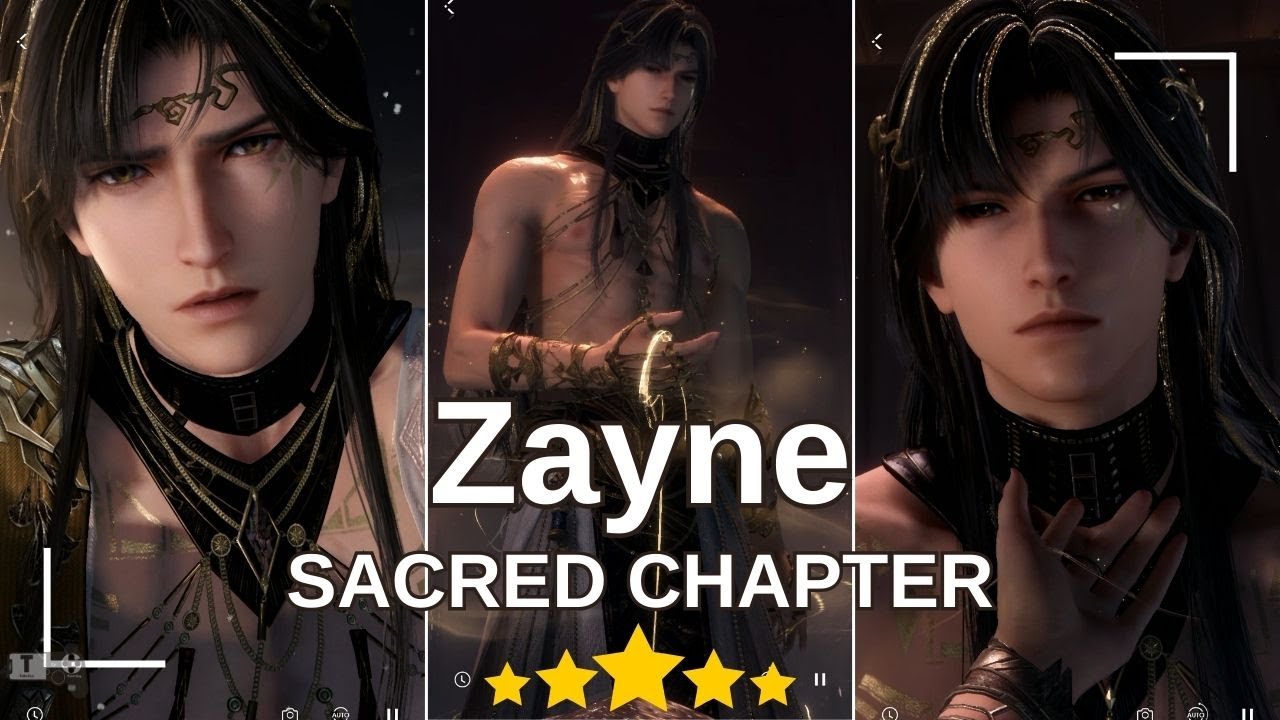 ⭐Zayne Sacred Chapter Love and Deepspace Myths Edge Of Continuum