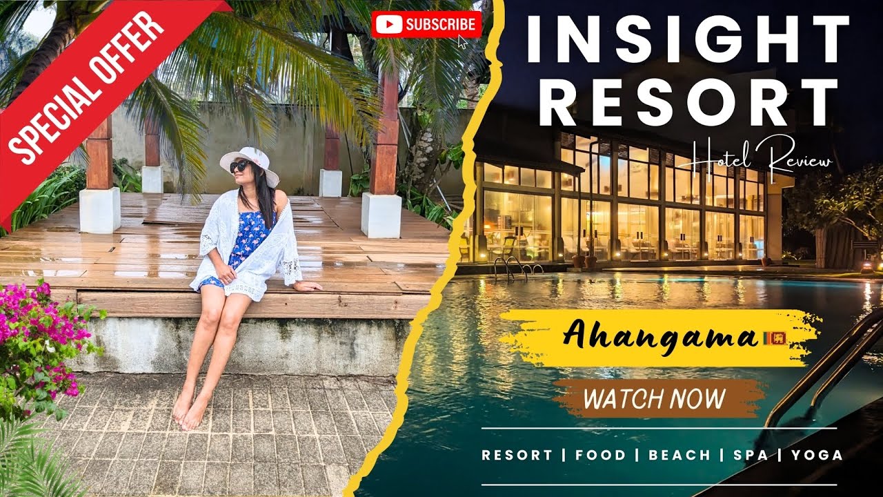 Best beach resort in Sri Lanka | Insight Resort Ahangama #resort #hotels #beachresortsrilanka
