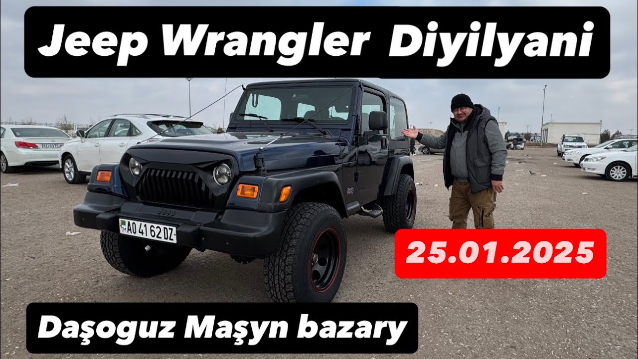 Jeep wrangler diyilyani Daşoguz Maşyn bazary авто ринок в дашогузе 