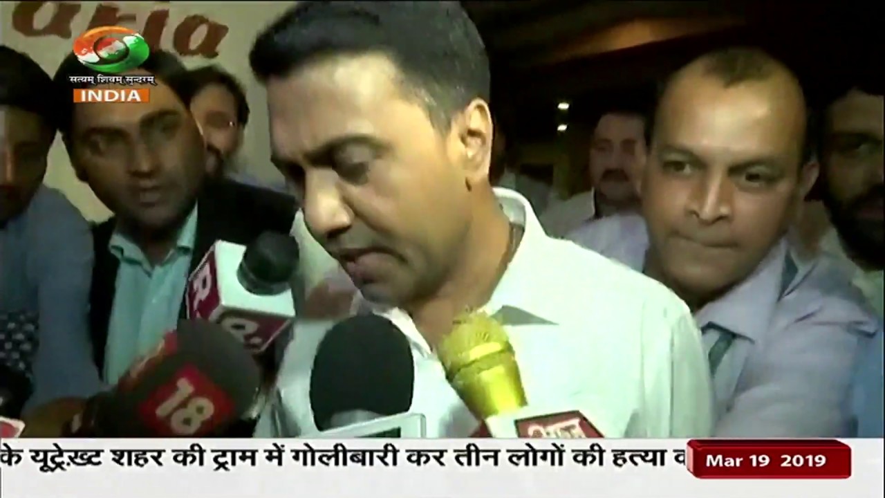 BJP MLA Pramod Sawant sworn in as Goa CM