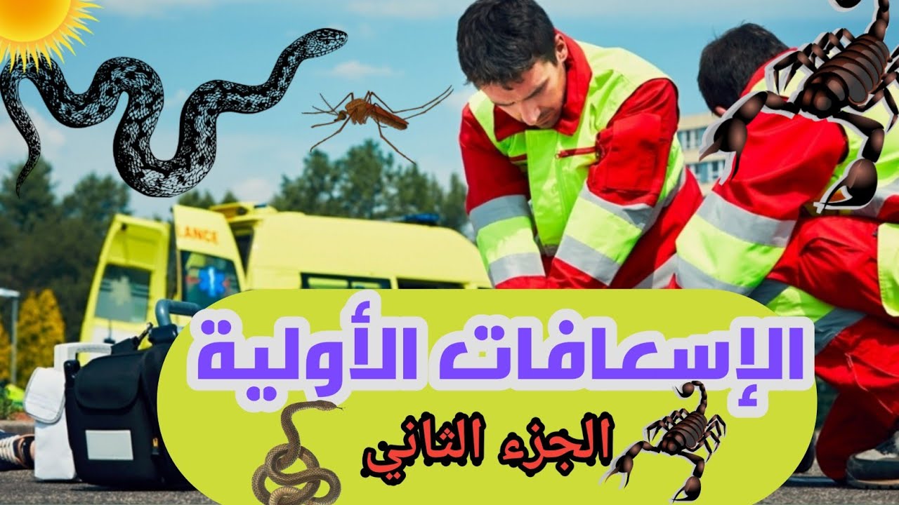الإسعافات الأولية-الجزء الثاني/كل ما تريد معرفته-شرح شامل و مبسط FIRST AID ⛑️