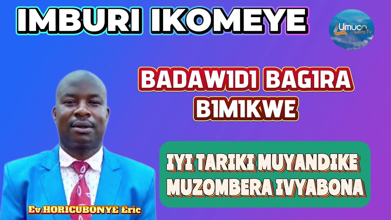 IMBURI IKOMEYE//BA DAWIDI IRAJE KUBIMIKA MWISHENGERO//HARABARONGOZI BAJE GUCA AMAHERA//IRAJE
