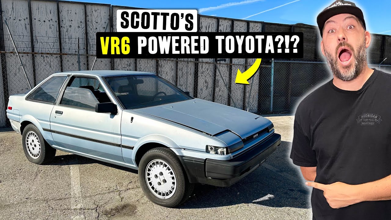 Scotto's Toyota Corolla AE86 Gymkhana GRiD Build Begins