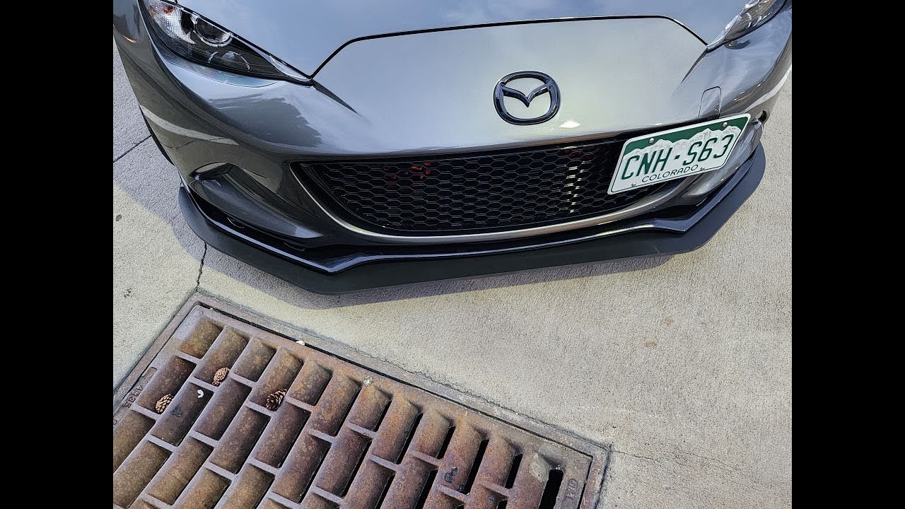 Mazda ND Miata Verus Engineering Front Splitter + Hella Super Horn. Aero upgrades Part 2 how to.