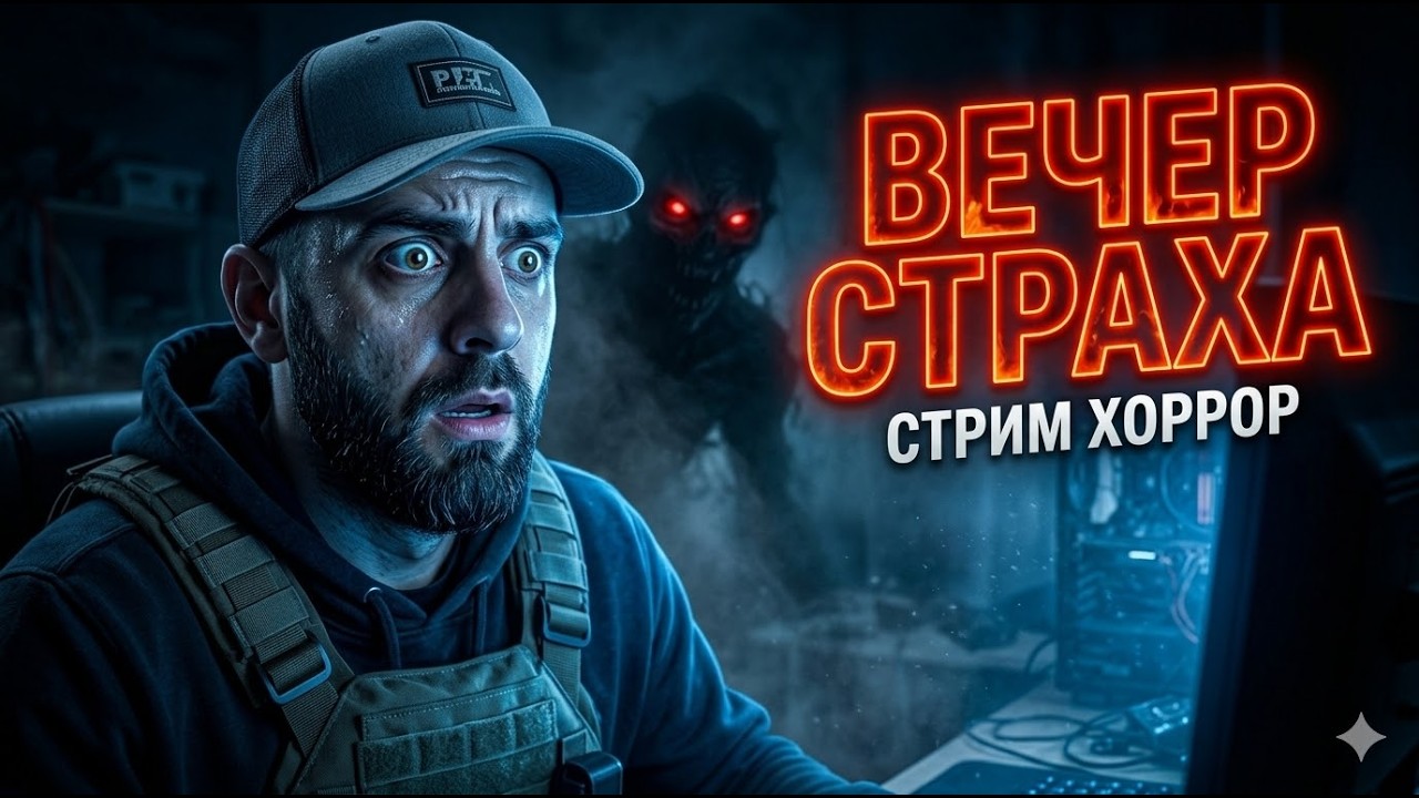 ВЕЧЕР СТРАХА 🔴 Стрим хорроров | Проверим мои нервы на прочность | Самые жуткие игры в прямом эфире