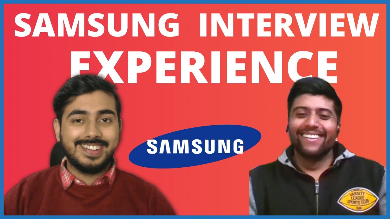 Samsung Interview experience | HBTU MCA | SDS