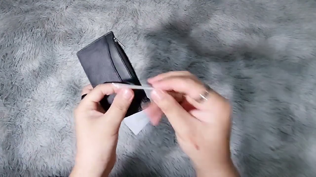 Coach Zip Card Case In Signature Canvas unboxing 2022 | TinyKimy