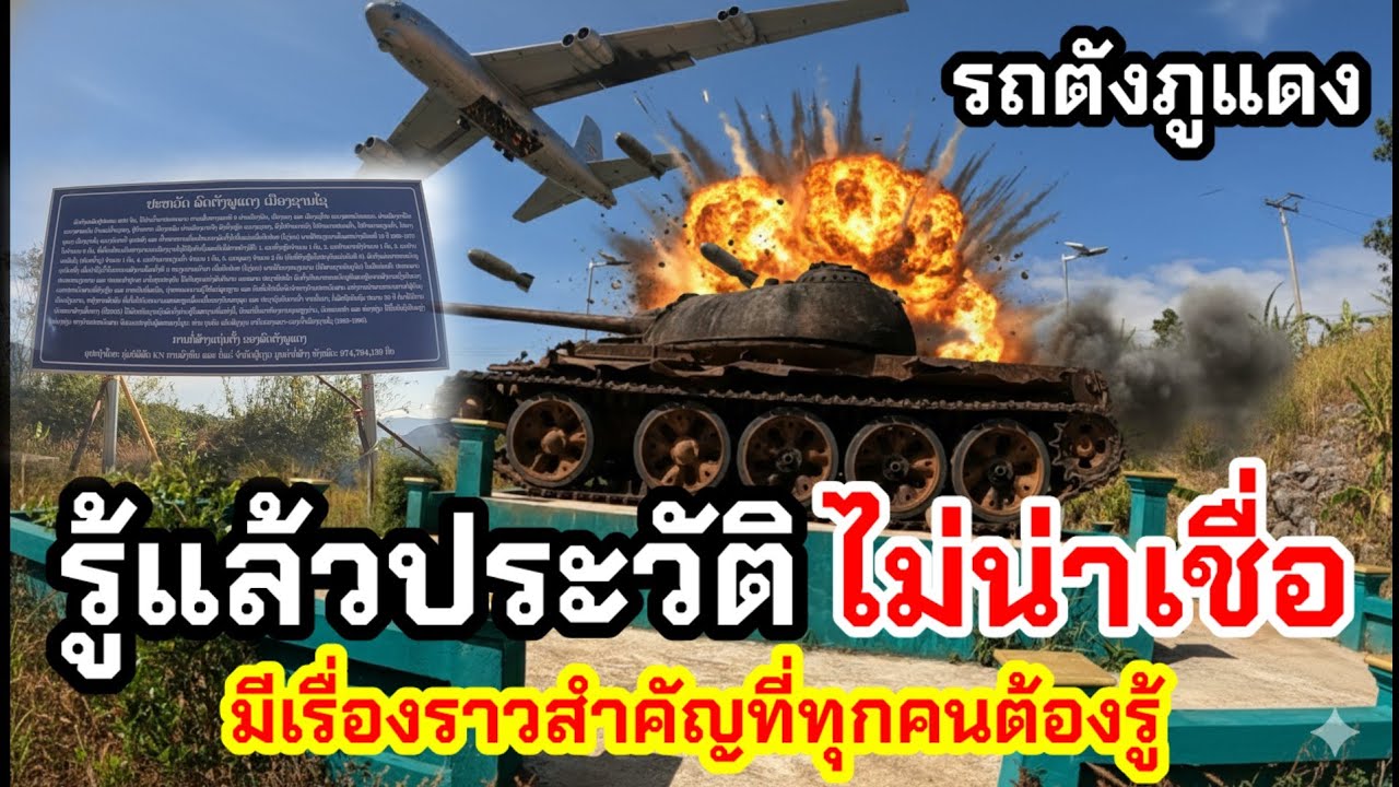 ประวัติและความเป็นมาของรถถังอยู่ภูแดง ที่ทุกคนยังไม่รู้ 