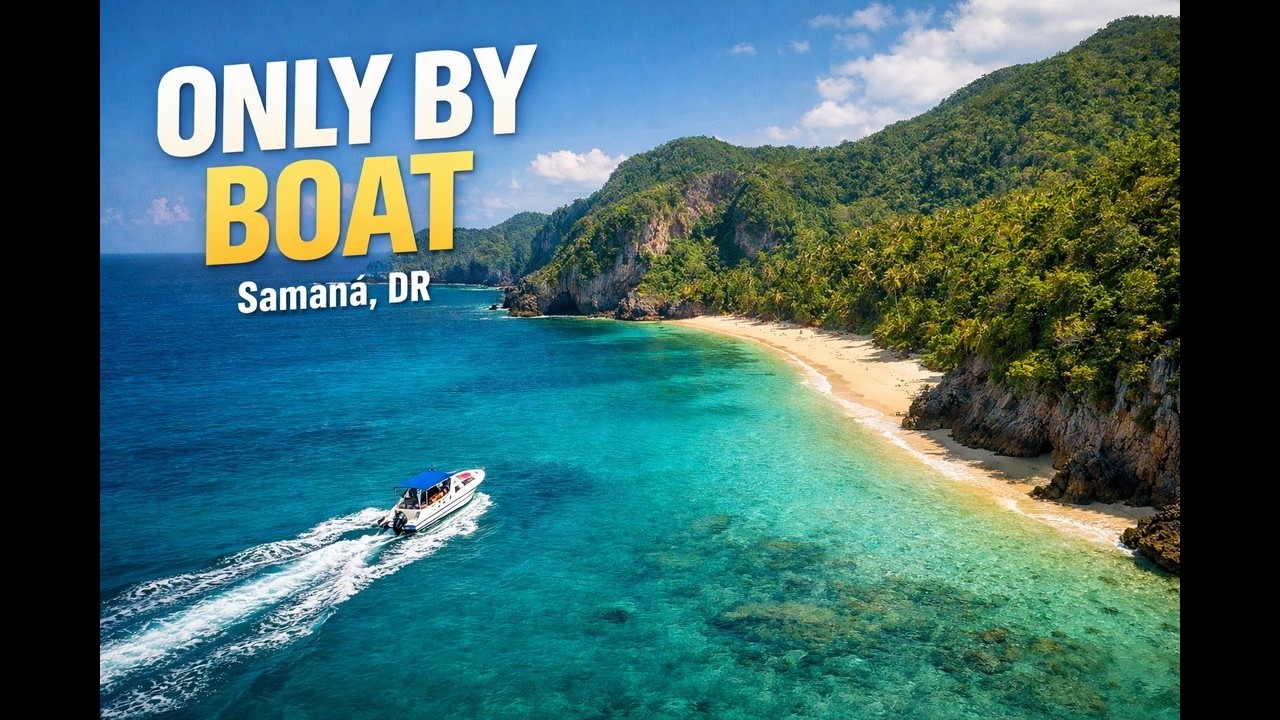 Boat Ride from Playa El Valle to Playa Ermitaño | Dominican Republic Hidden Beaches