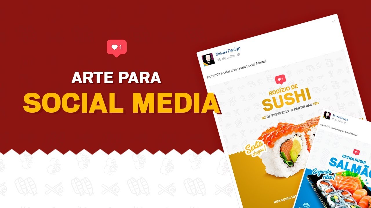 SOCIAL MEDIA PARA RESTAURANTE JAPONÊS - CRIANDO A ARTE DO ZERO