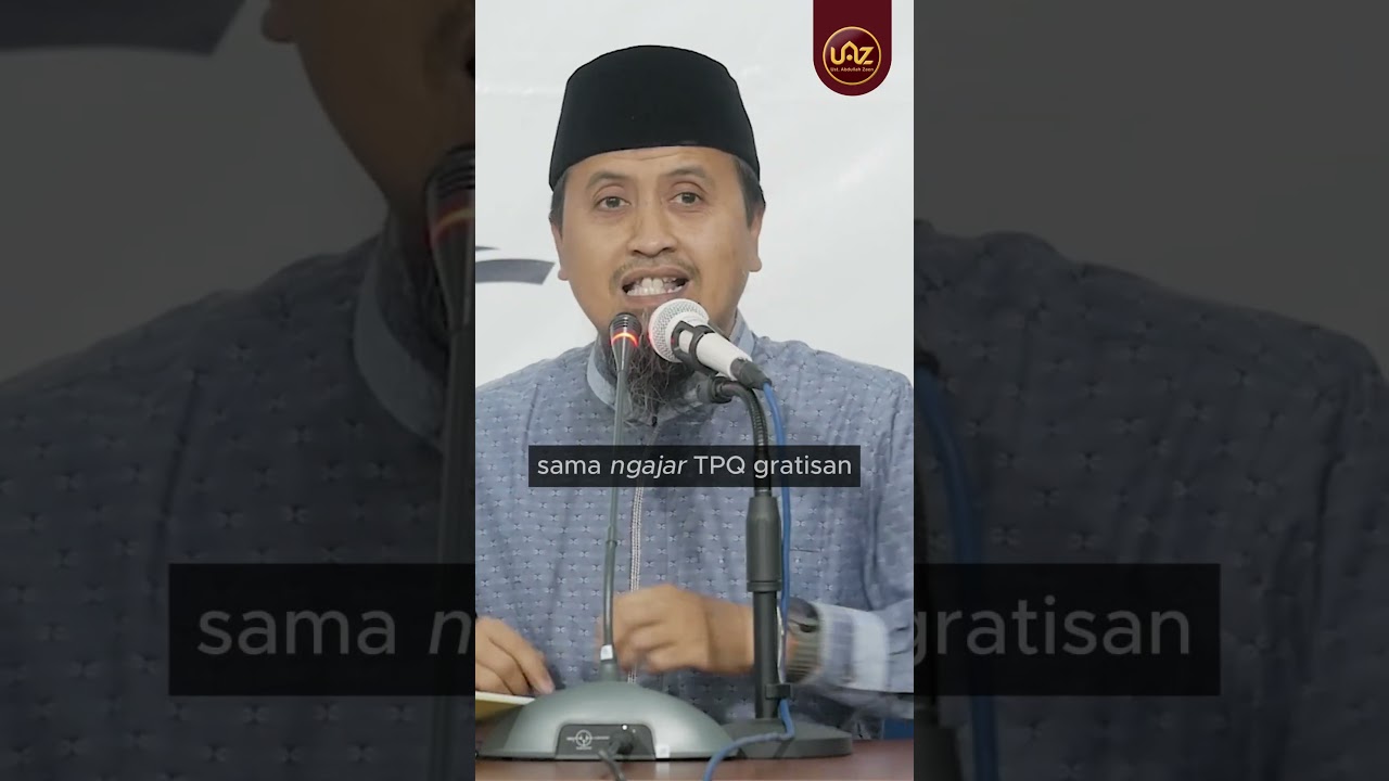 Diskriminatif Kepada Murid Miskin - Ustadz Abdullah Zaen, Lc., M.A.