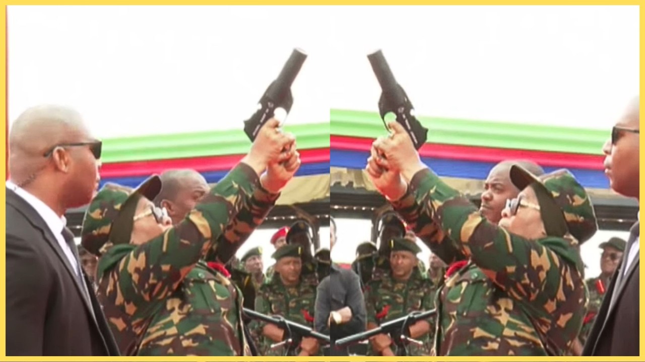 TAZAMA RAIS SAMIA AKIPIGA RISASI JUU AKIZINDUA MAKAO MAKUU YA ULINZI WA TAIFA...