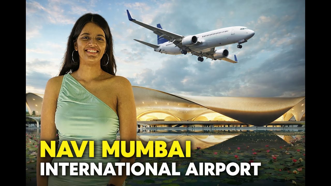 My first flight from Navi Mumbai International Airport! Complete Terminal Walkthrough #nmia