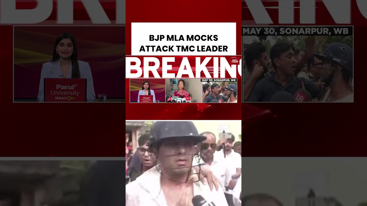 Bengal Political Storm! BJP MLA's Sharp Reaction After TMC Leader Attack #bjp #tmc #abhishekbanerjee