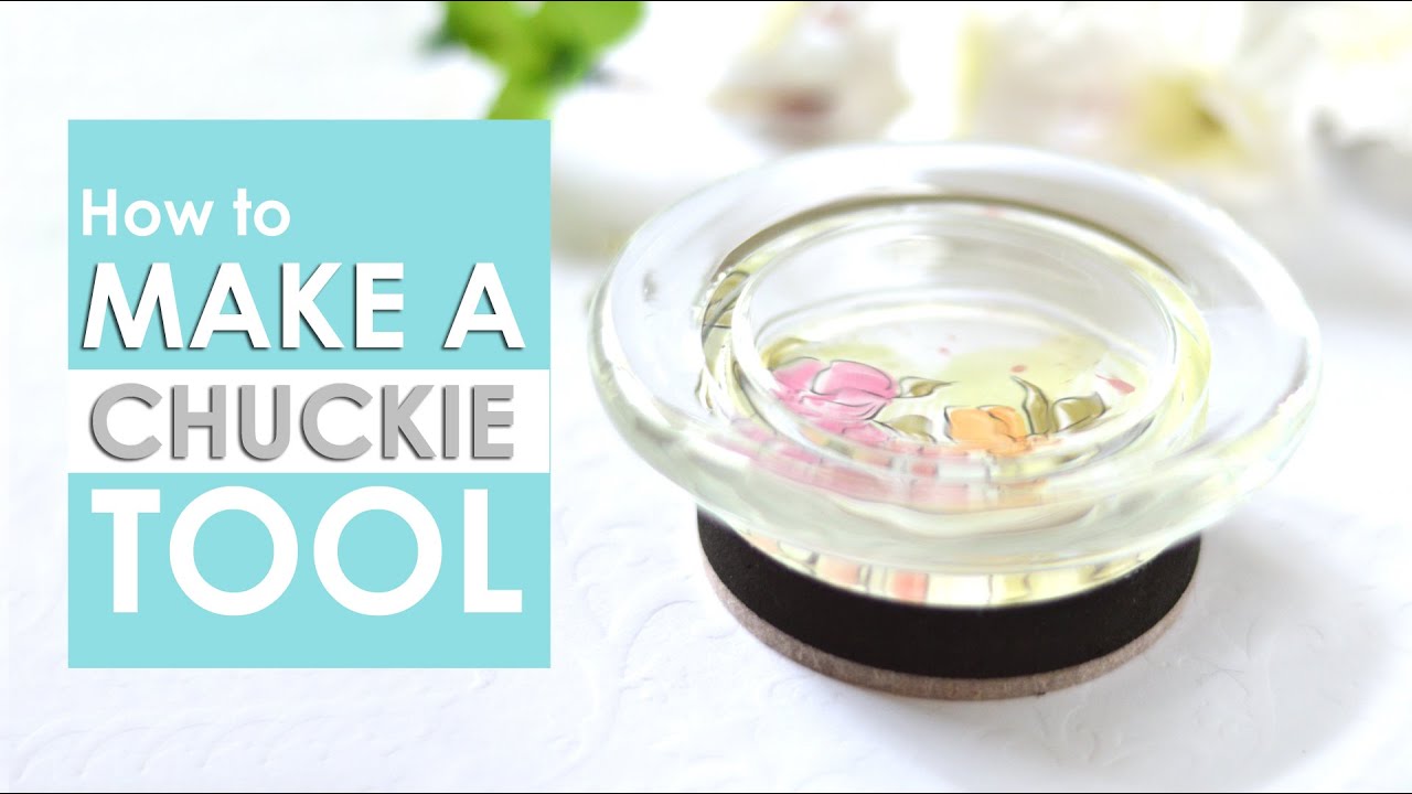 How to Make an EASY 'Chuckie' TOOL (Stamp Glider) for Stamping!