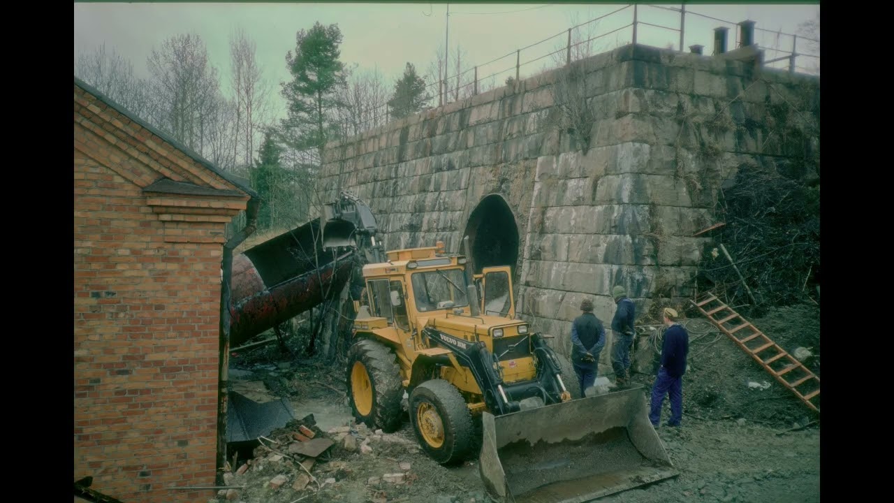 Norrkvarns gamla kraftstationsområde i Hallstahammar.