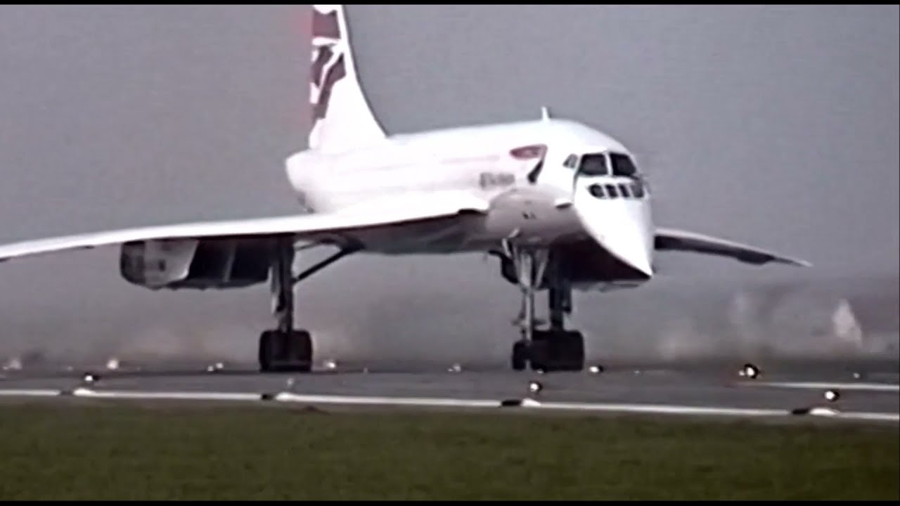 Concorde at Ostend Airport 1999