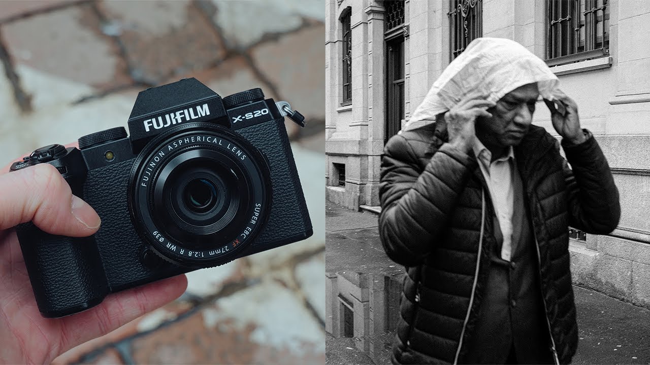 Street Photography a Milano sotto la pioggia con Fujifilm X-S20 + Fuji XF 27mm f/2.8