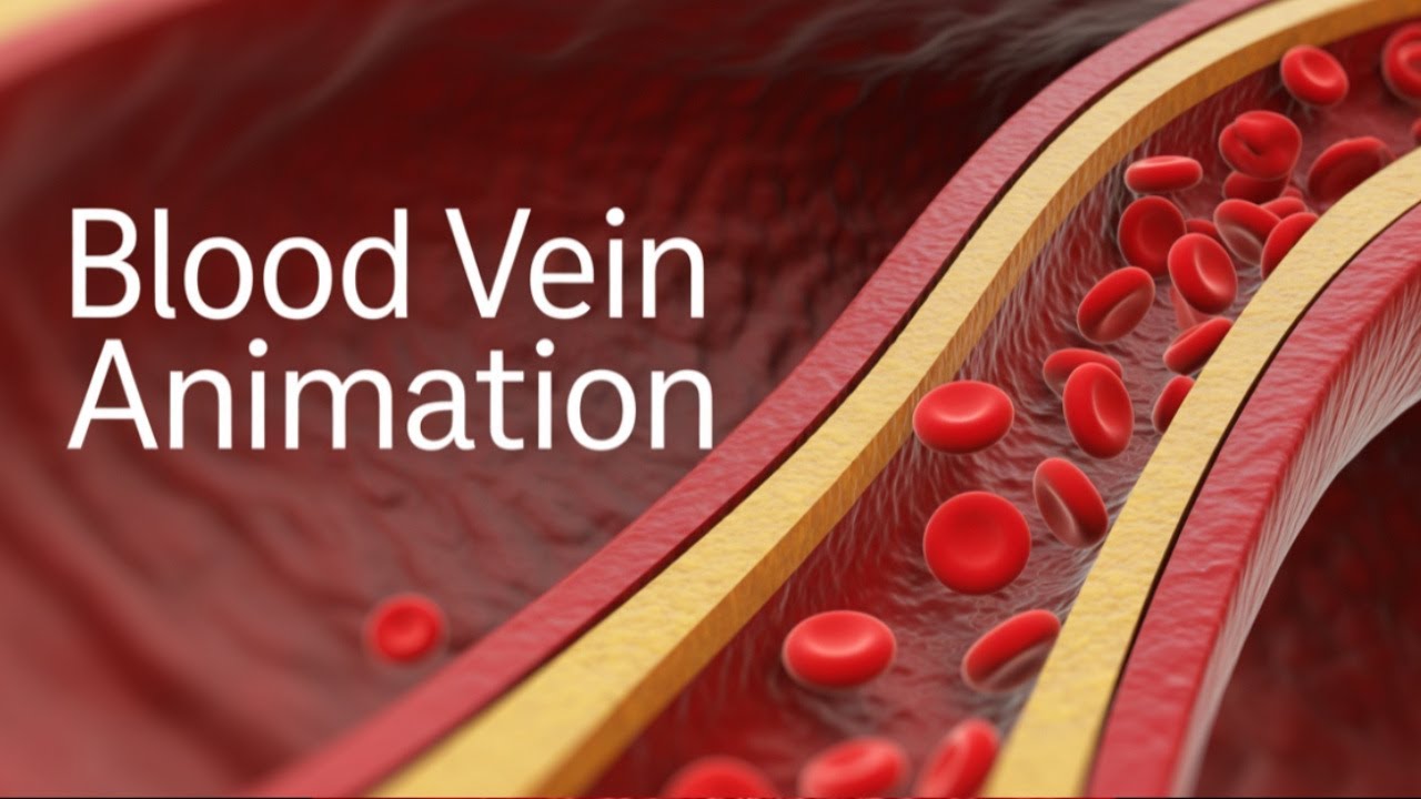 Blood Vein Animation in Blender - Full Tutorial