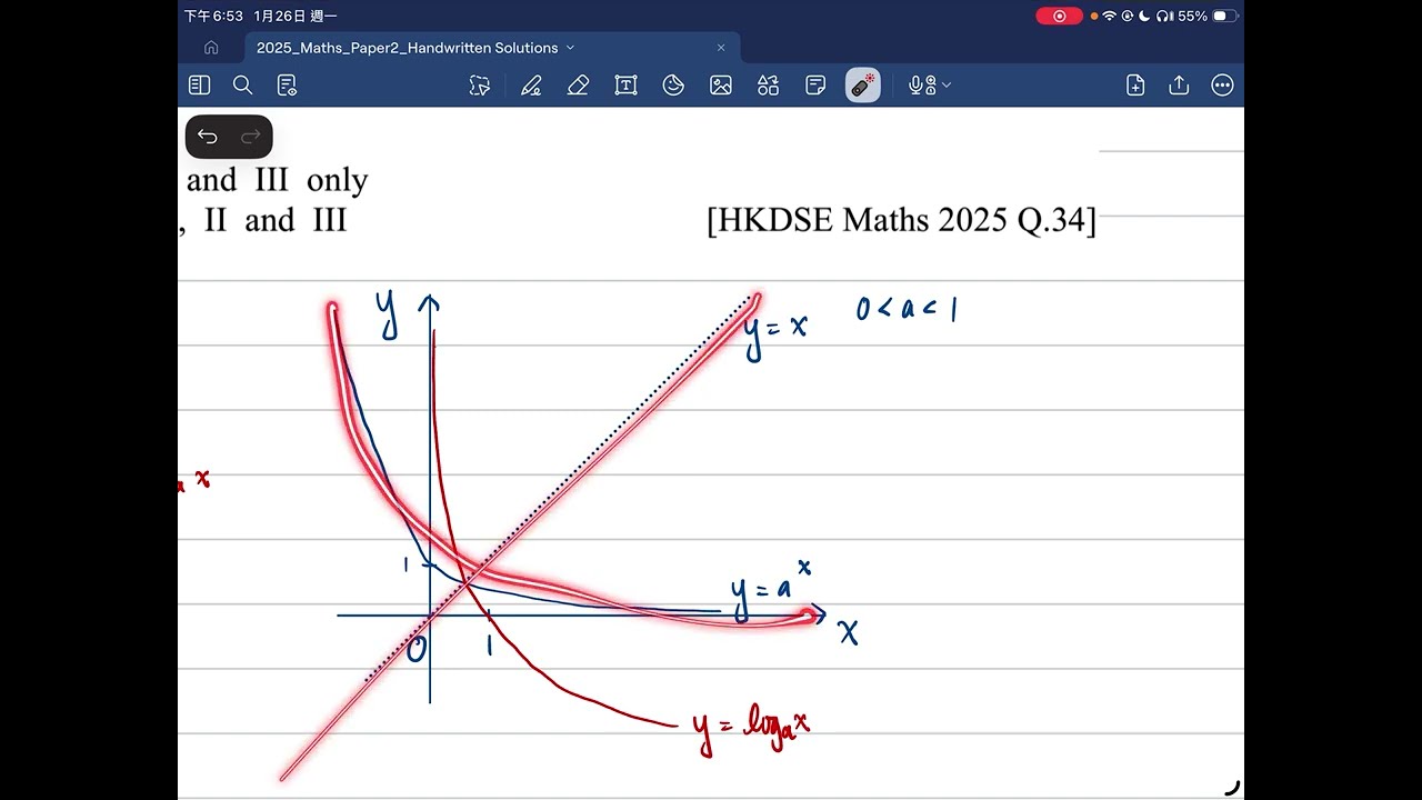星說 - DSE Maths (Core) PP 2025/II/Q34 [考評局出錯?]