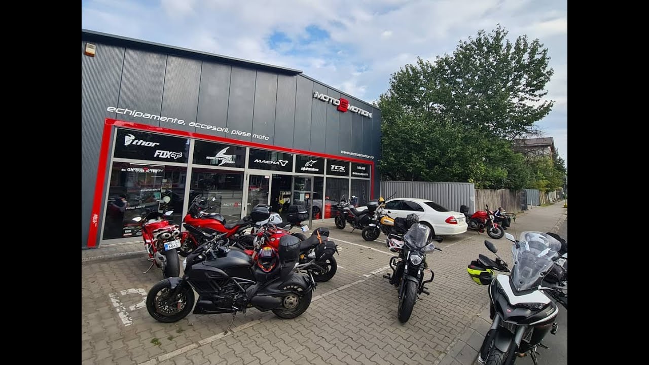 De vorba cu Tiberiu Troia intr-o prezentare Live a magazinului MOTOEMOTION - Targu Mures