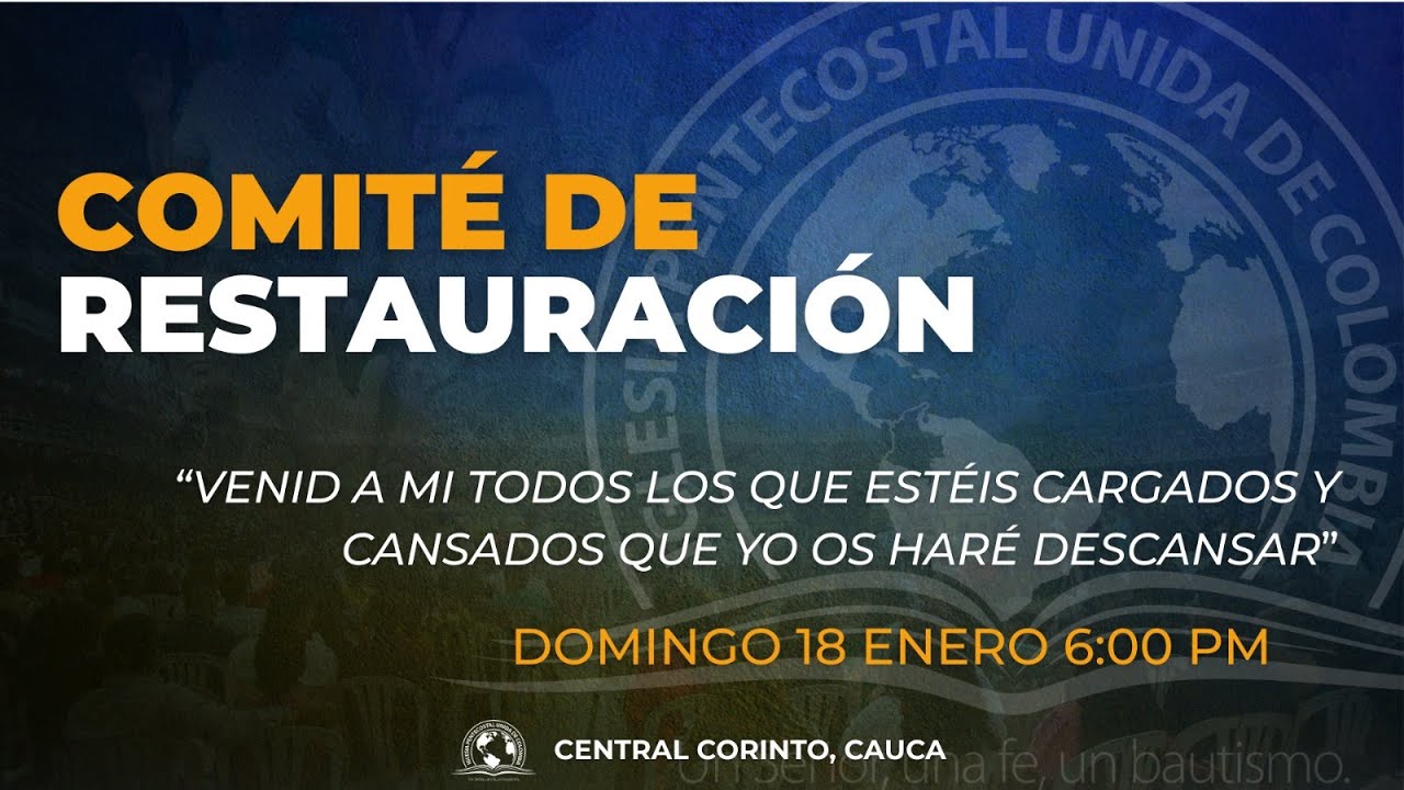 🔴Bienvenidos,  Servicio de culto  Comité de Restauracón 18/01/26 IPUC en VIVO - Predicas IPUC