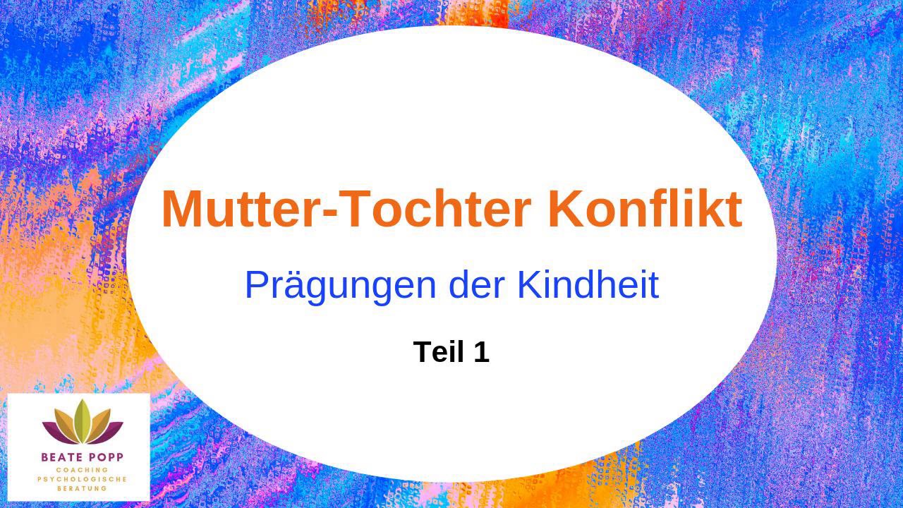 Narzisstische Mutter - Mutter- Tochter Konflikt