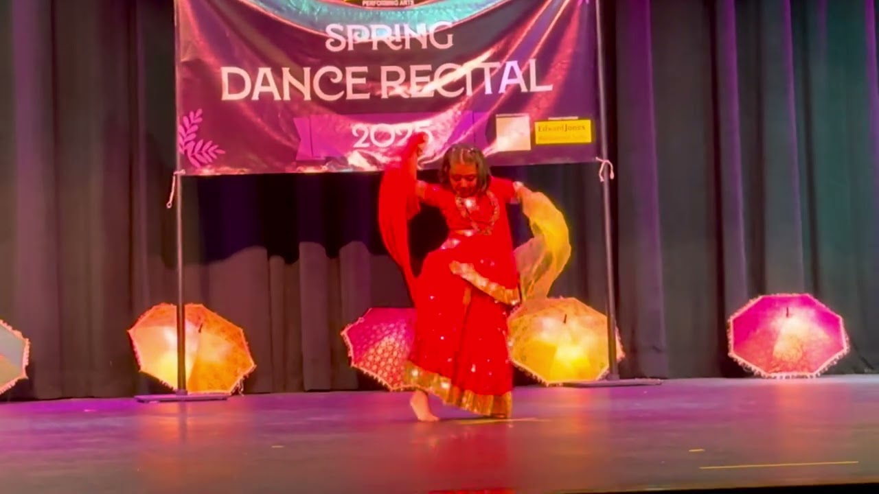 Millie Spring 2025 Bollywood Dance recital - What Jhumka/Thumkeshwari
