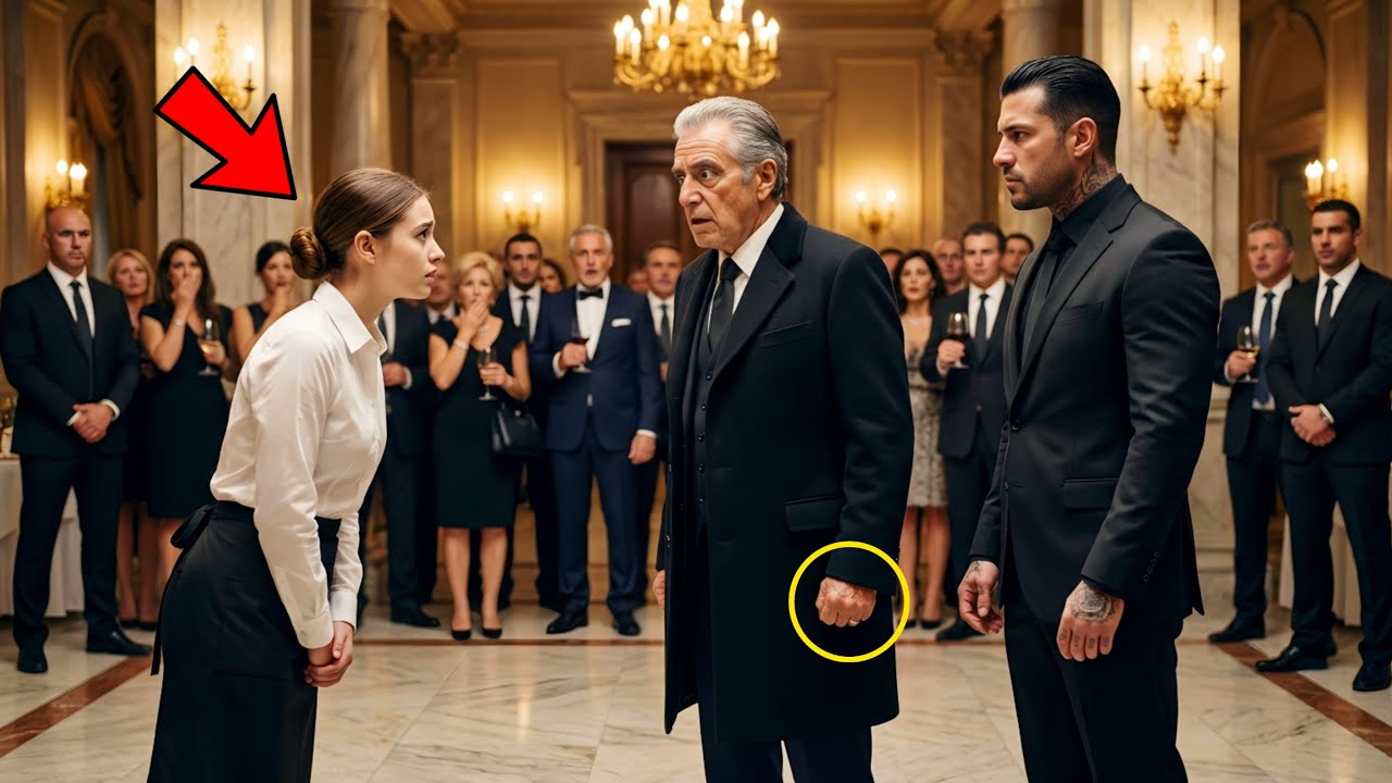 Shy Waitress Says One Sicilian Greeting—The Mafia Boss’s Father Freezes the Room