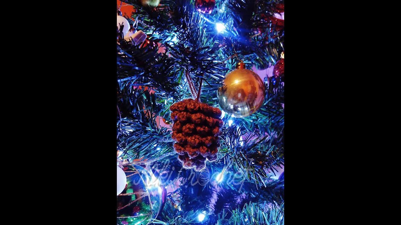 Crochet Pine Cone