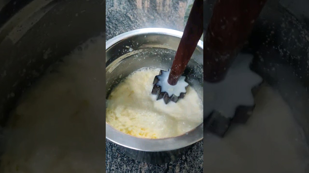 how to make butter from curd // trending # shortsfeed # shorts