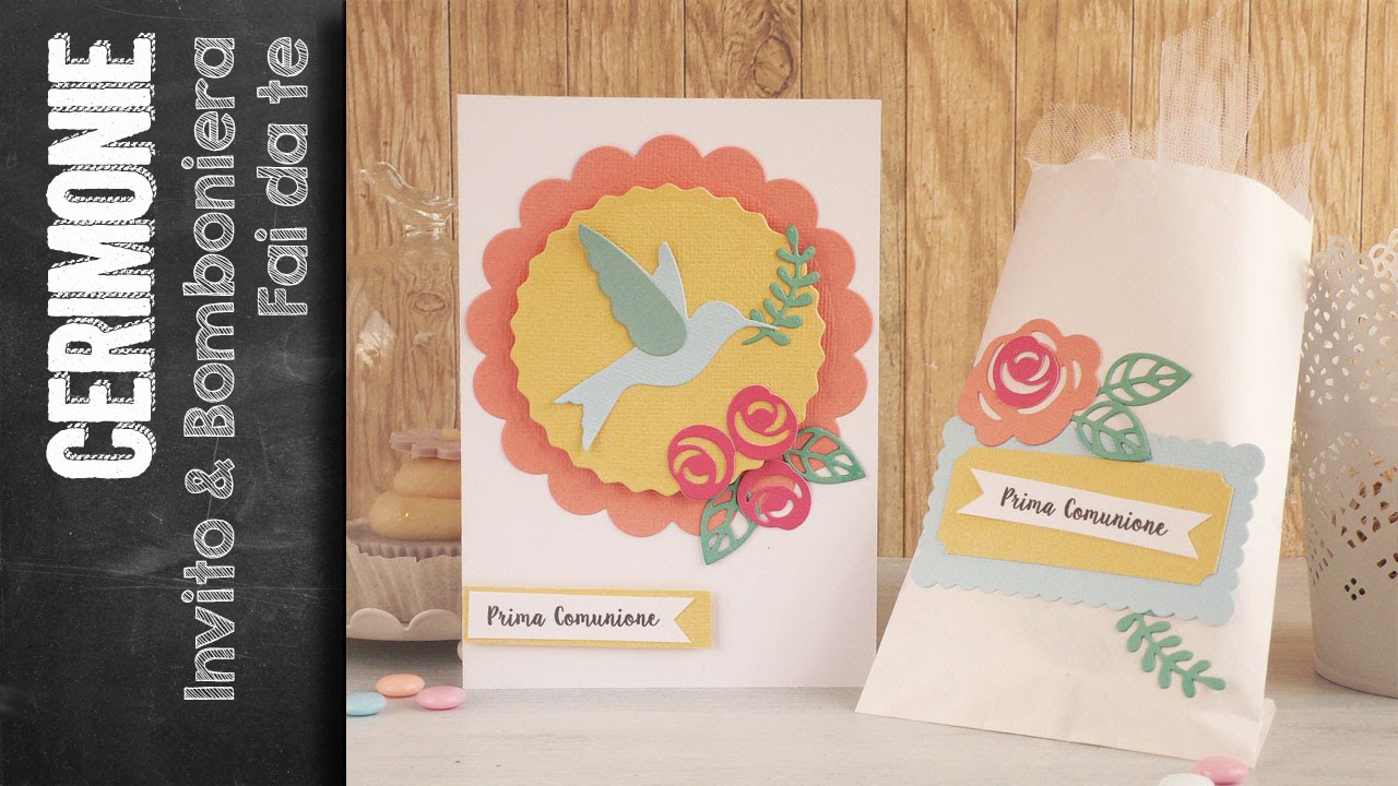 Cerimonia Fai da te: Invito e Bomboniera - DIY Invitations and Favors using Big Shot